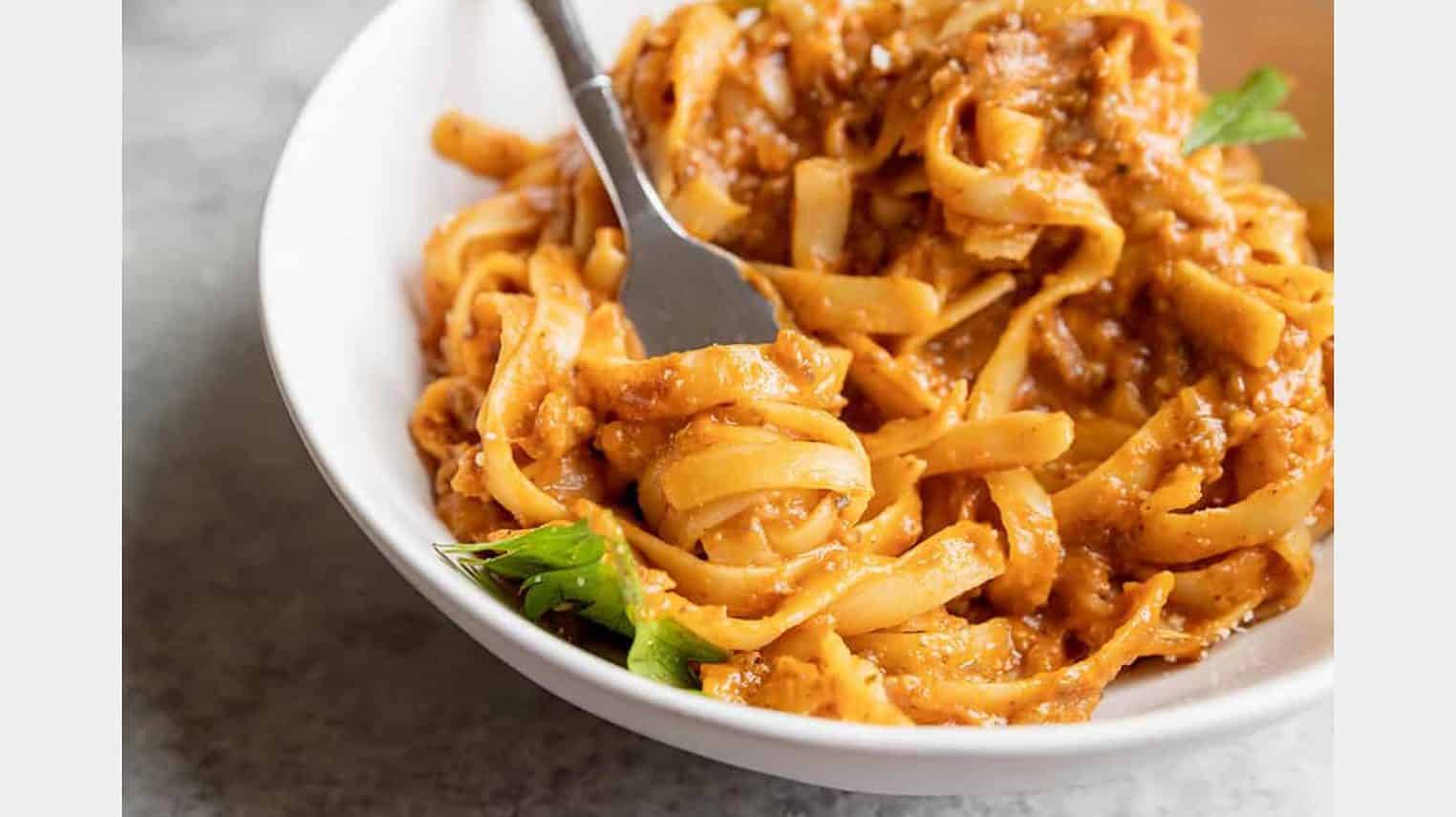 Pumpkin Bolognese