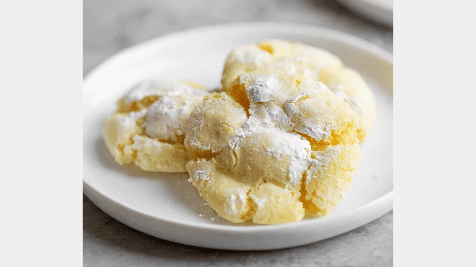 lemon crinkle cookies