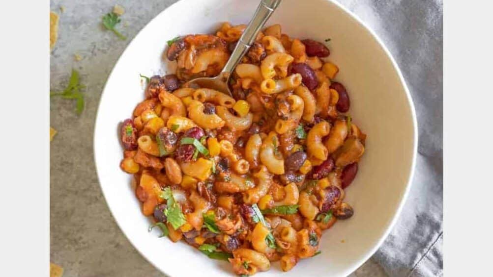one pot chili mac