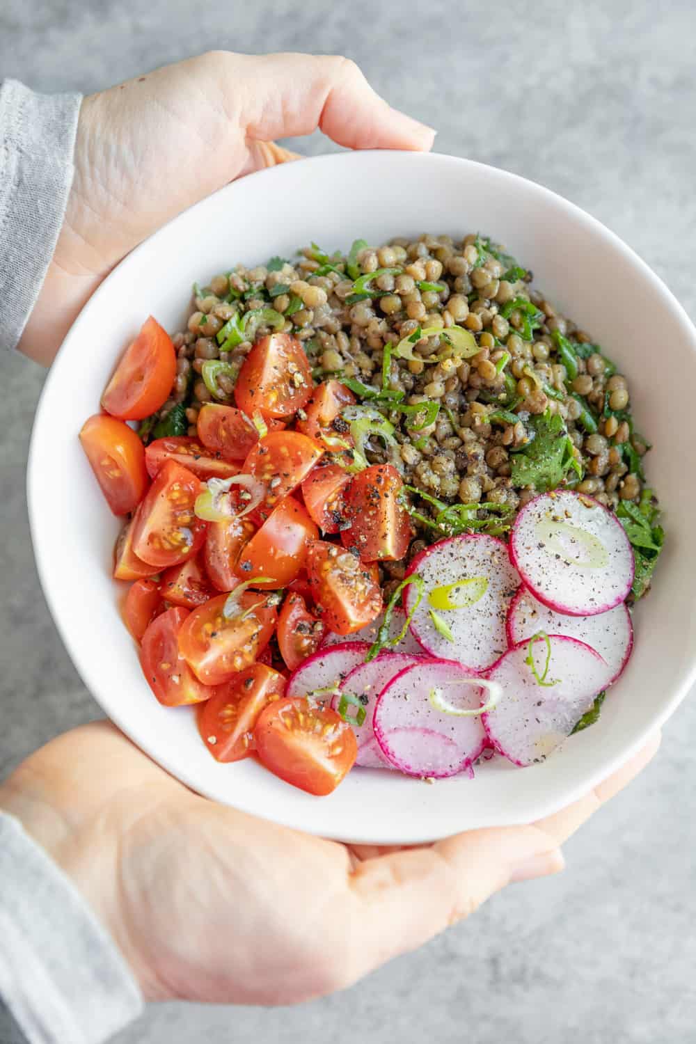 Marinated Lentil Salad