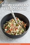 Mediterranean Farro Salad