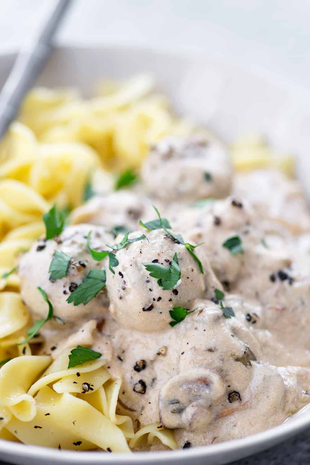 Vegetarian Mushroom Meatballs 