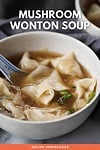 Mushroom Wonton Soup