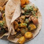 Vegan Potato Tacos