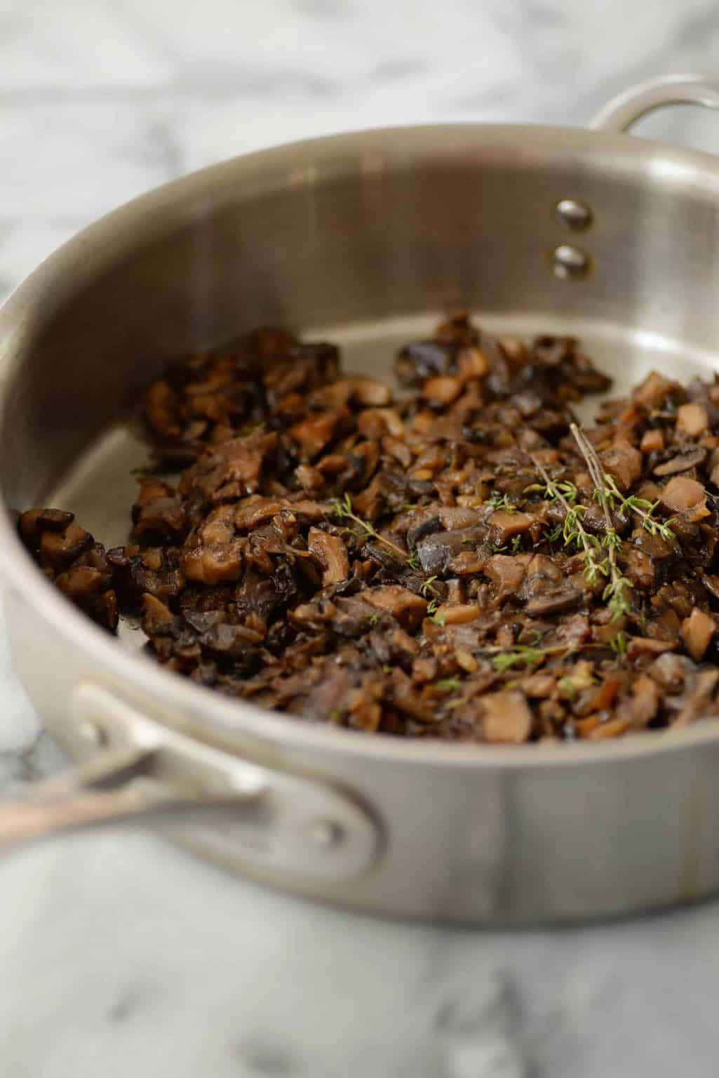 Wild Mushroom Risotto Delish Knowledge