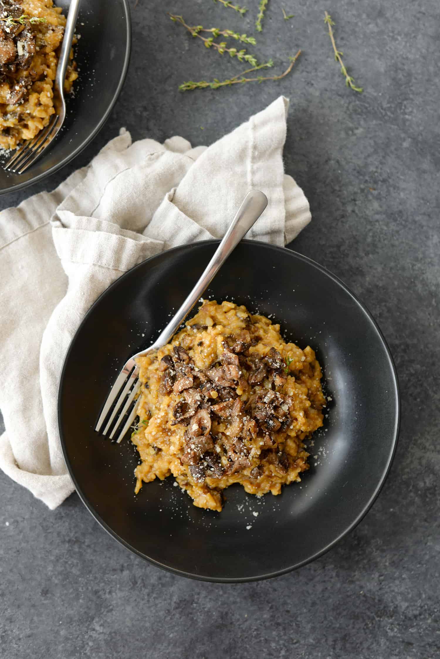 Mushroom Rice Casserole - Cheesy Parmesan - Dishes Delish