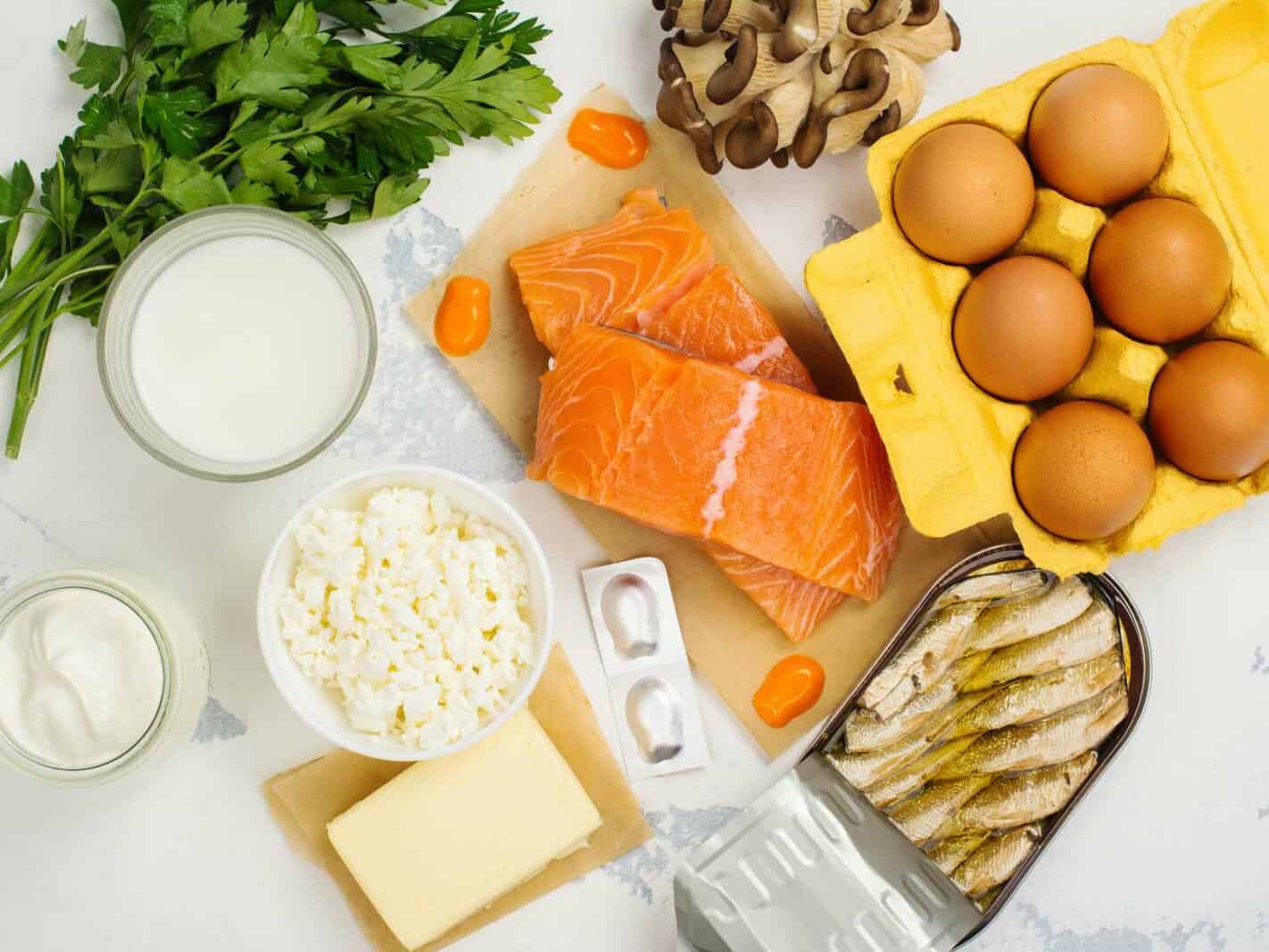 Prevent Fractures by Increasing Your Intake of These 7 Key Nutrients 4 Natural Sources Of Vitamin D Shutterstock Edited