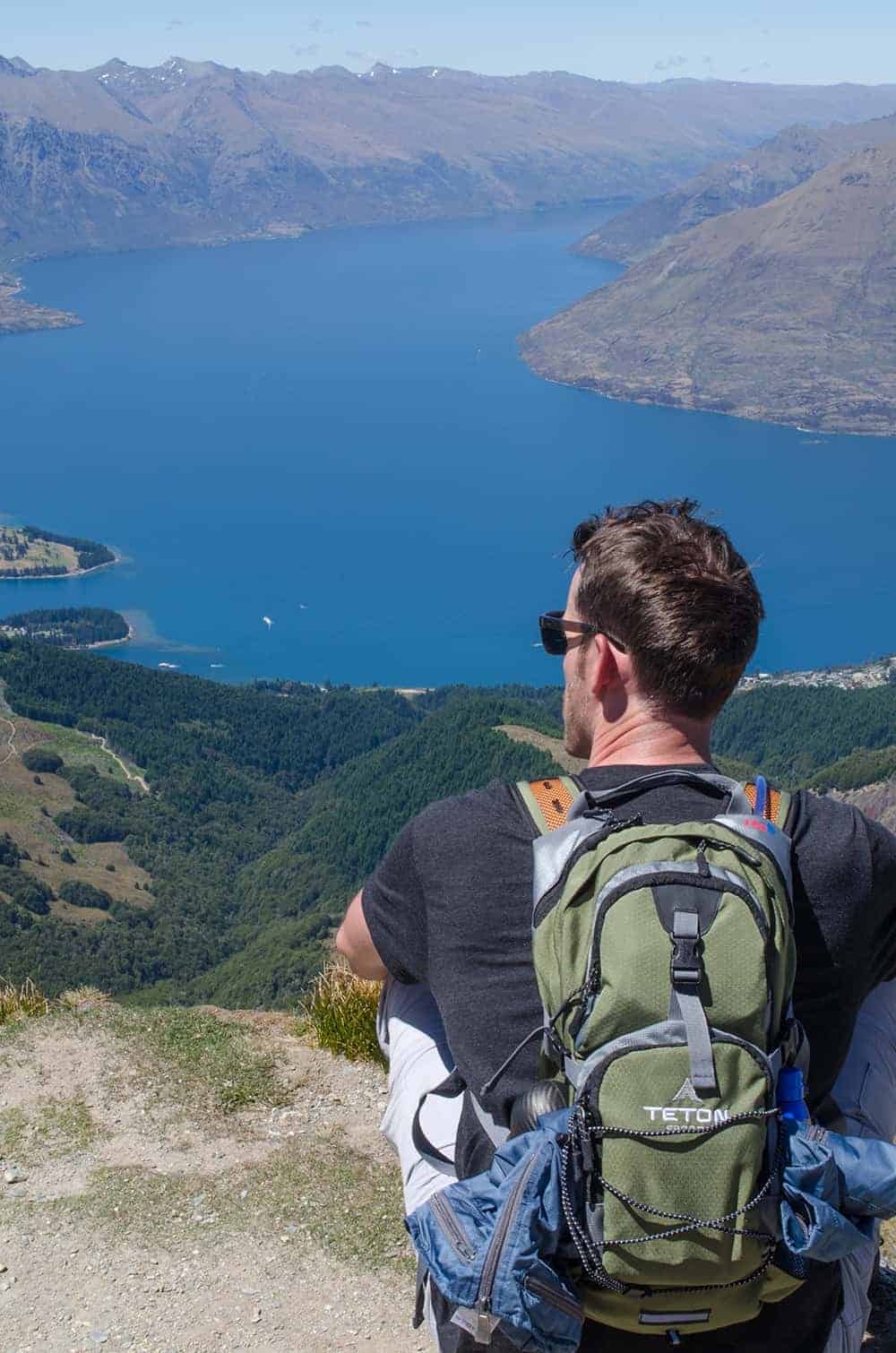 At The Top Of The Ben Lomond Trail.