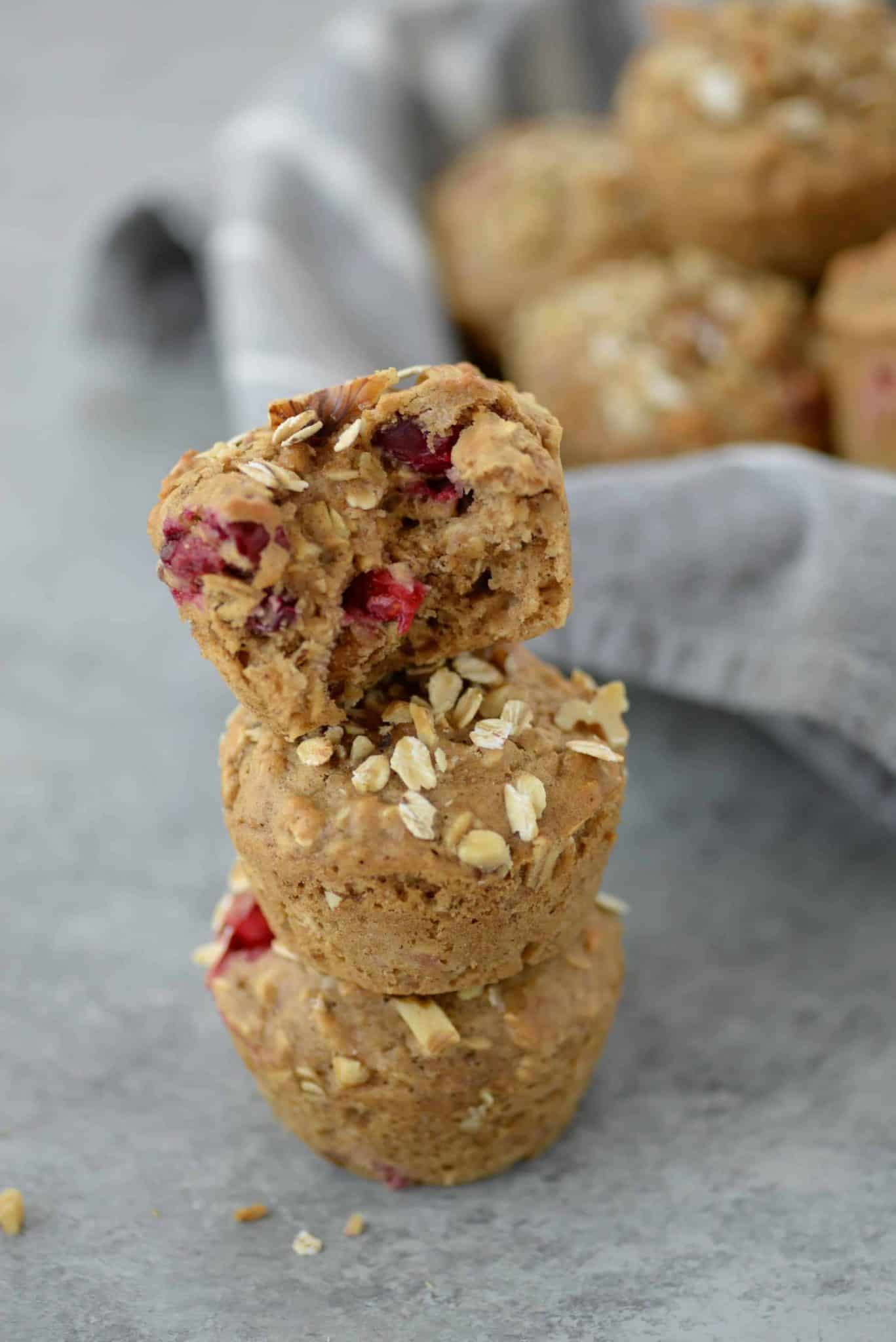 Oatmeal Cranberry Muffins Delish Knowledge