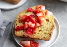 Vegan Olive Oil Cake with Berries