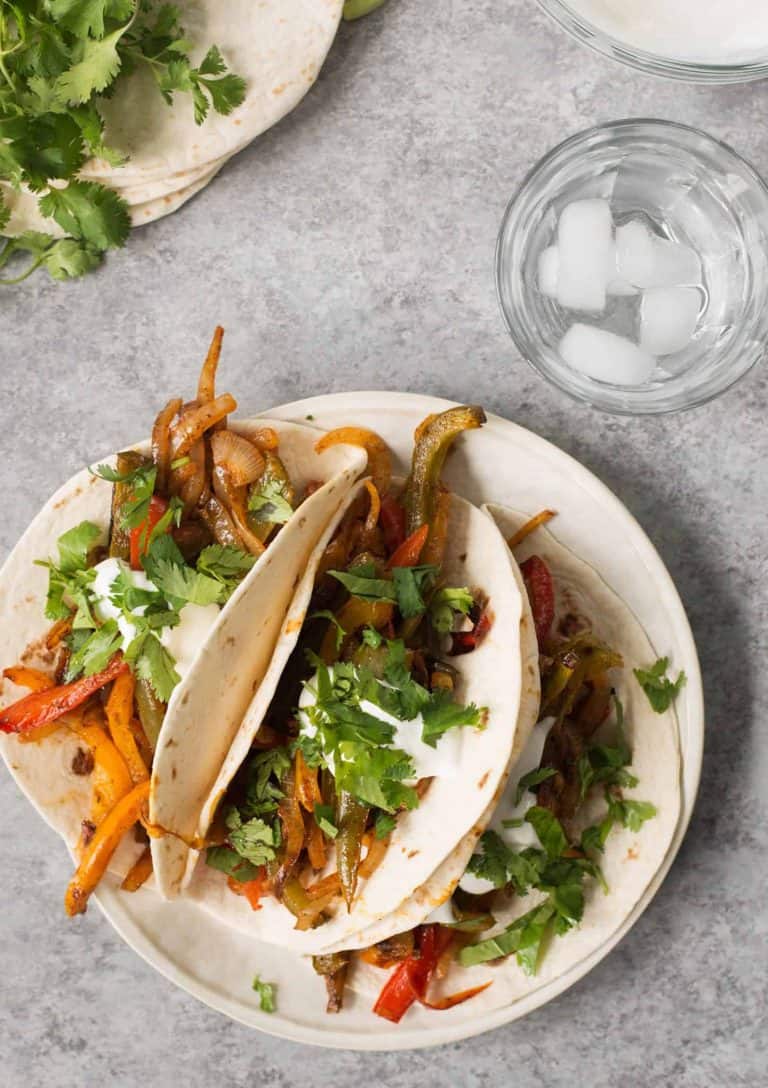 Oven Fajitas with Veggies Delish Knowledge