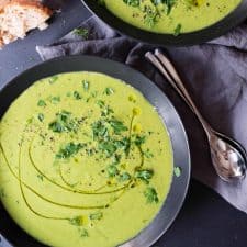 Pea and Asparagus Soup-image