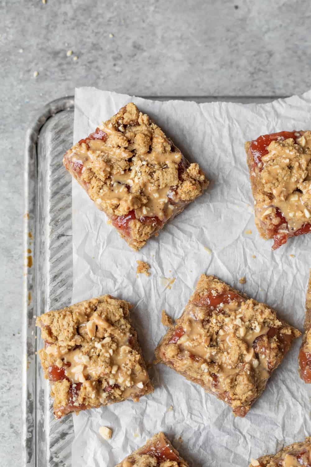 Peanut Butter And Jelly Bars