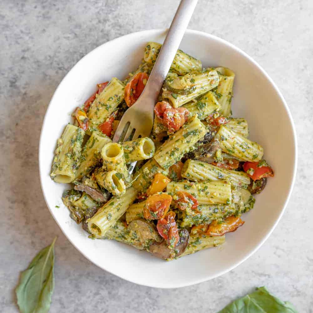 Vegan Pesto Pasta