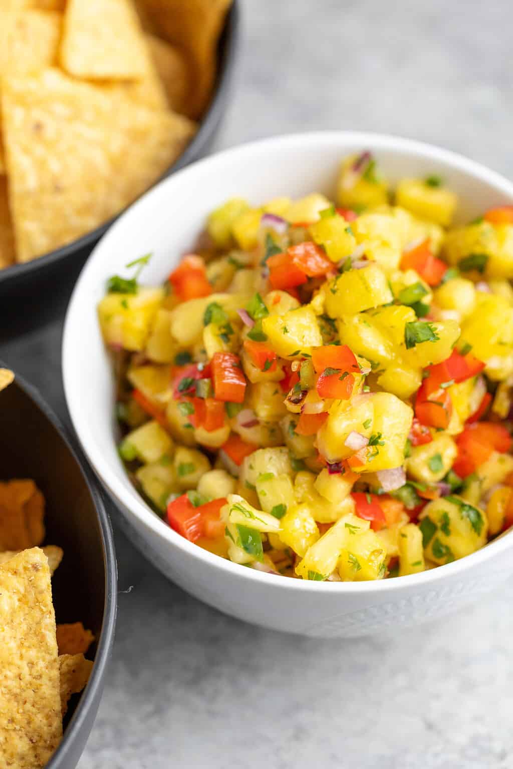 Fresh Pineapple Salsa Delish Knowledge