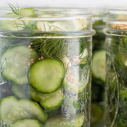 Cucumbers In Jars