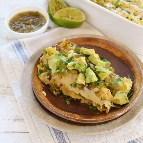 Quinoa Black Bean Enchiladas