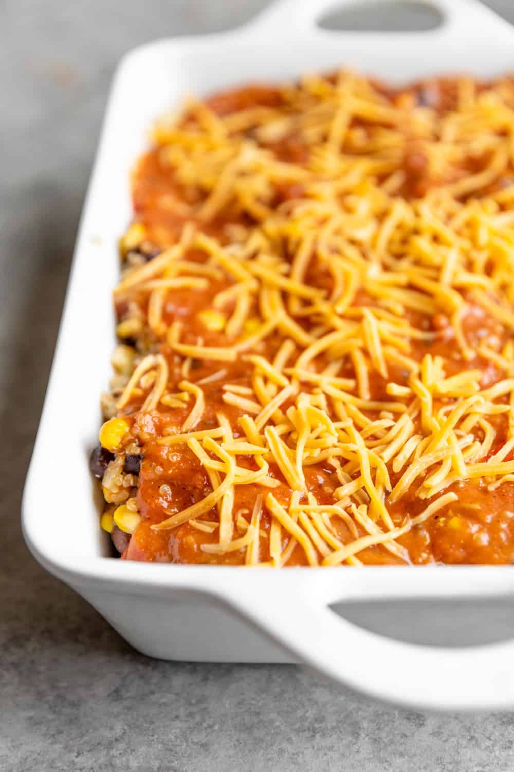 Quinoa Enchilada Casserole