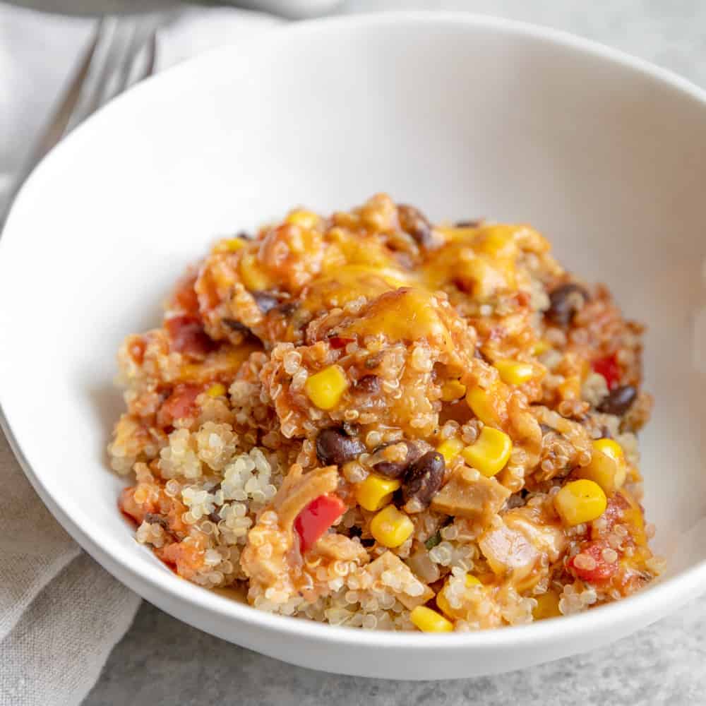 Quinoa Enchilada Casserole Delish Knowledge