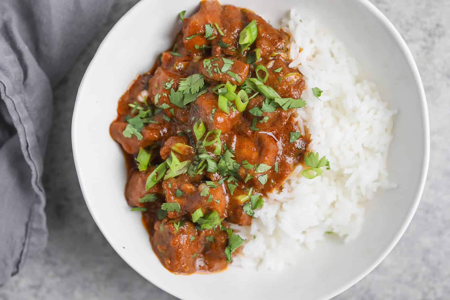 Tofu Thai Red Curry
