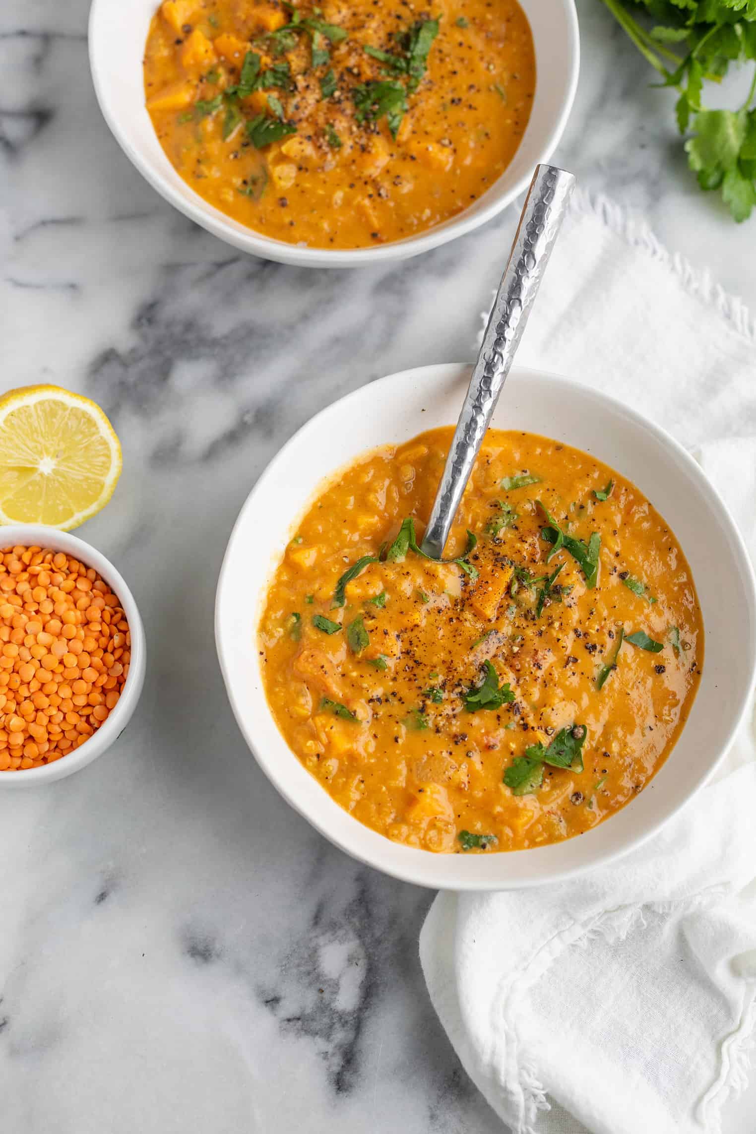 Curry Soup With Lentils 