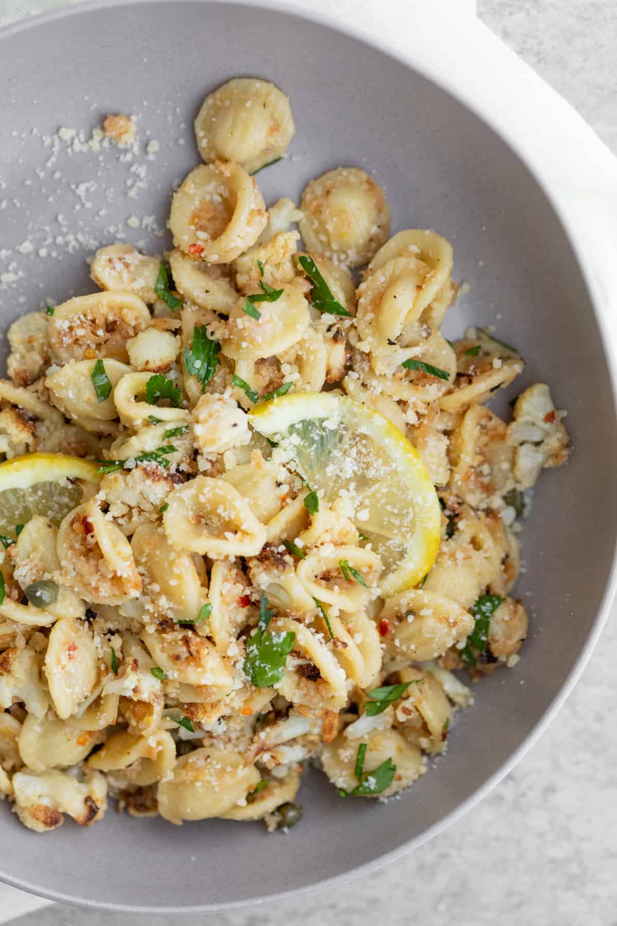 pasta recipe with cauliflower