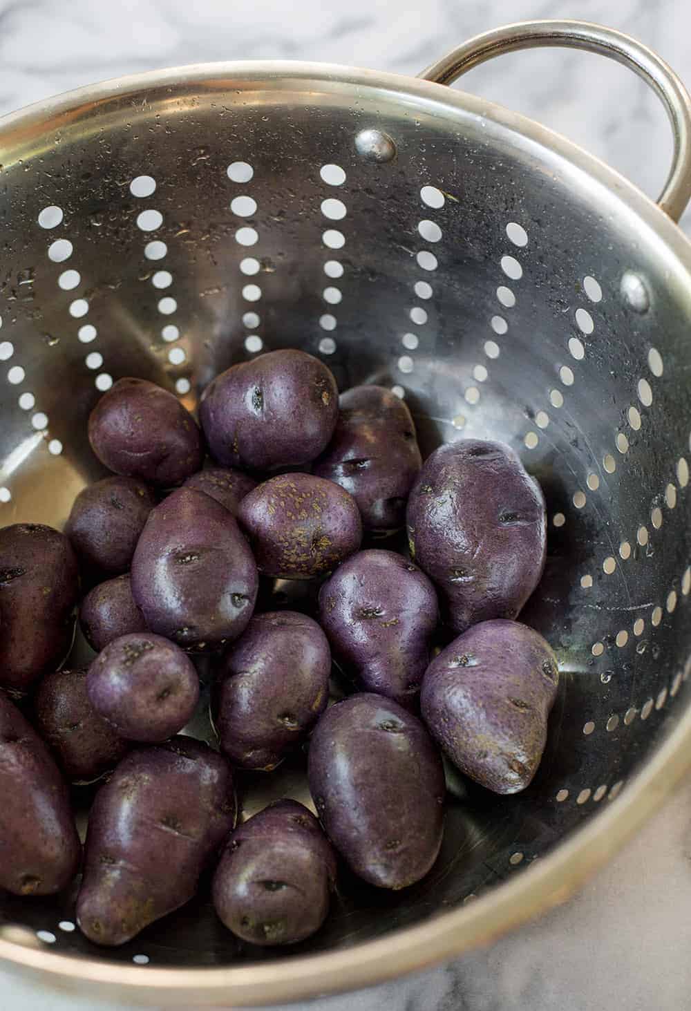 blue potatoes 