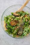 arugula, white bean and roasted potato salad