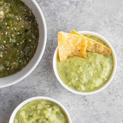 Salsa Verde Recipe (3 Different Ways) 16 Avocado Salsa Verde Recipe