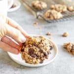 Salted Tahini Chocolate Chip Cookies