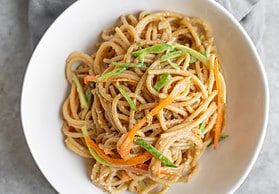 Sesame noodles