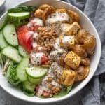 Plant-based Sheet pan Ranch Bowls