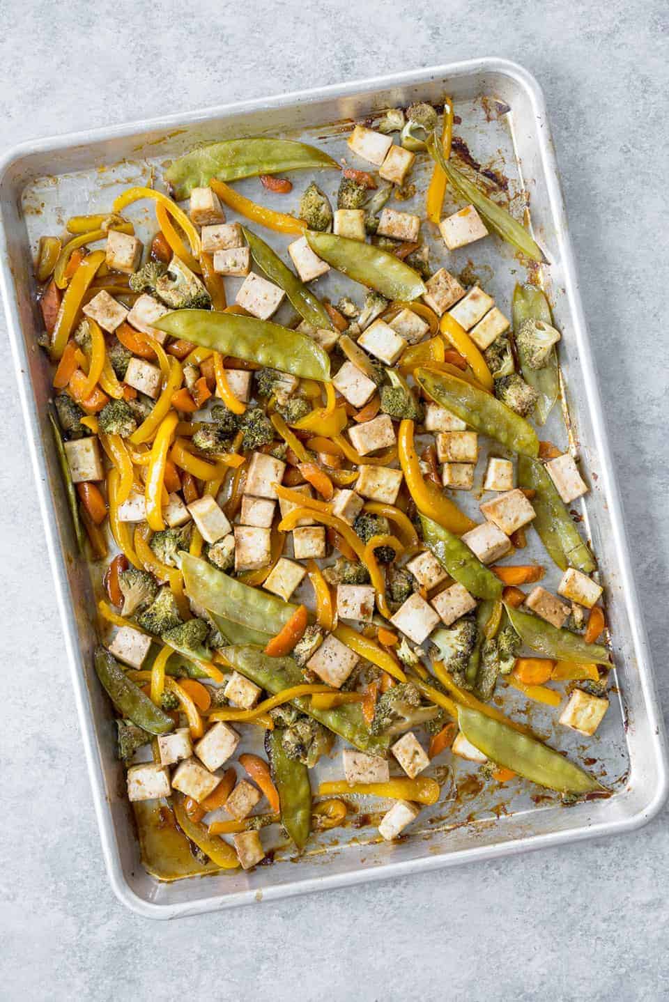 Sheet Pan Dinner With Vegetables 