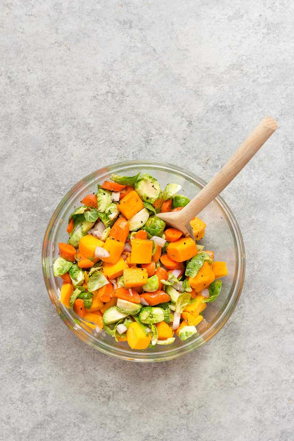 Sheet Pan Maple Balsamic Tempeh And Vegetable Dinner 