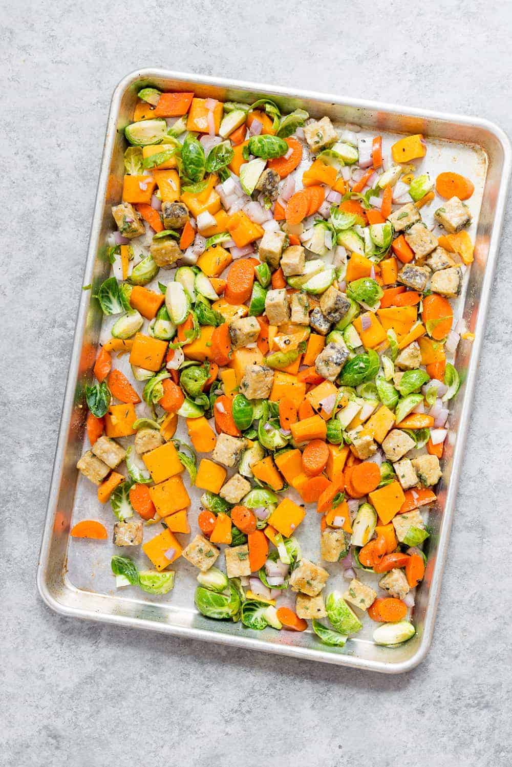 Sheet Pan Vegan Dinner 