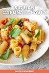 Sicilian Caponata Pasta