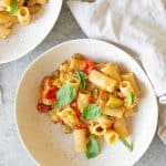 Sicilian Caponata Pasta