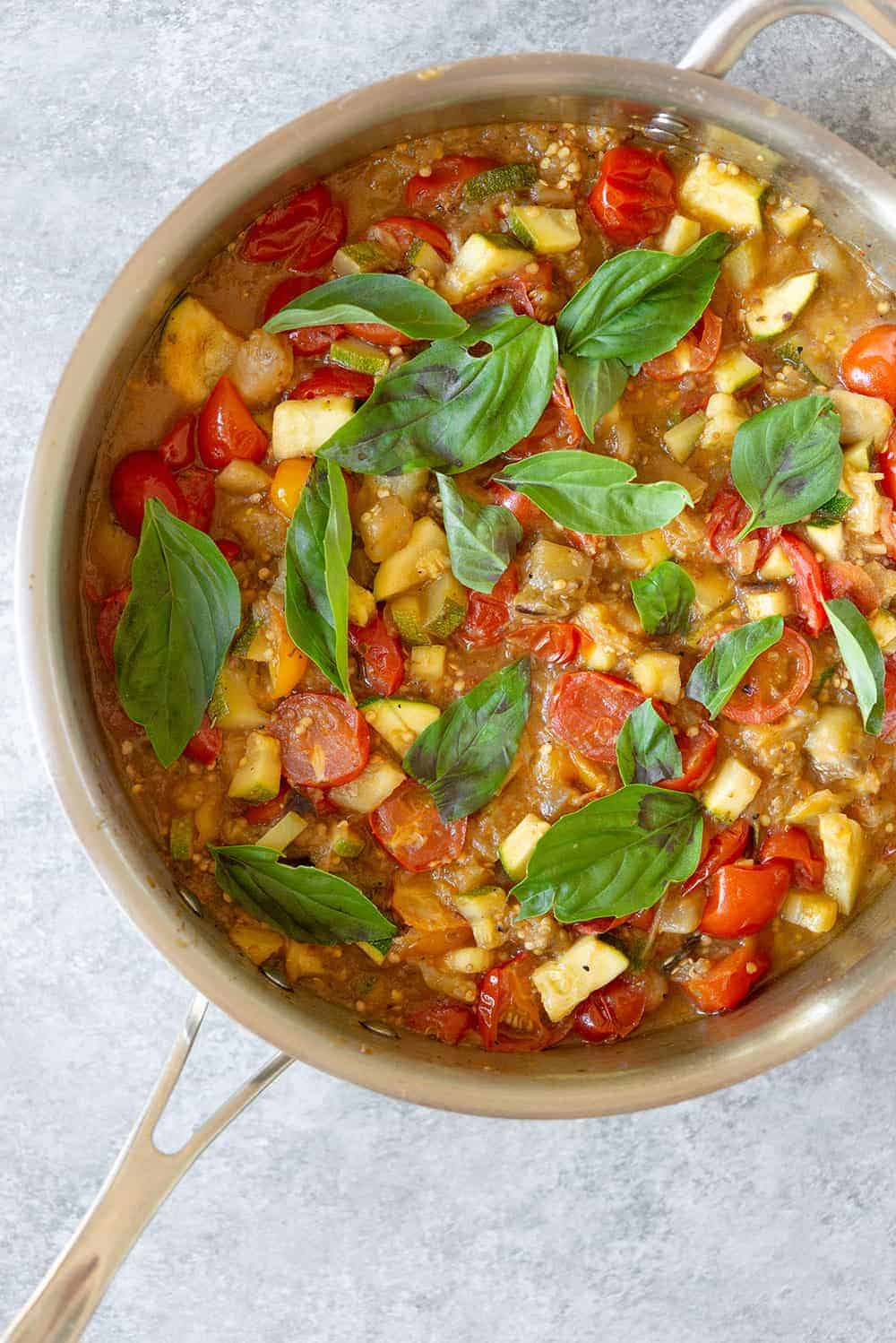 Sicilian Caponata Pasta
