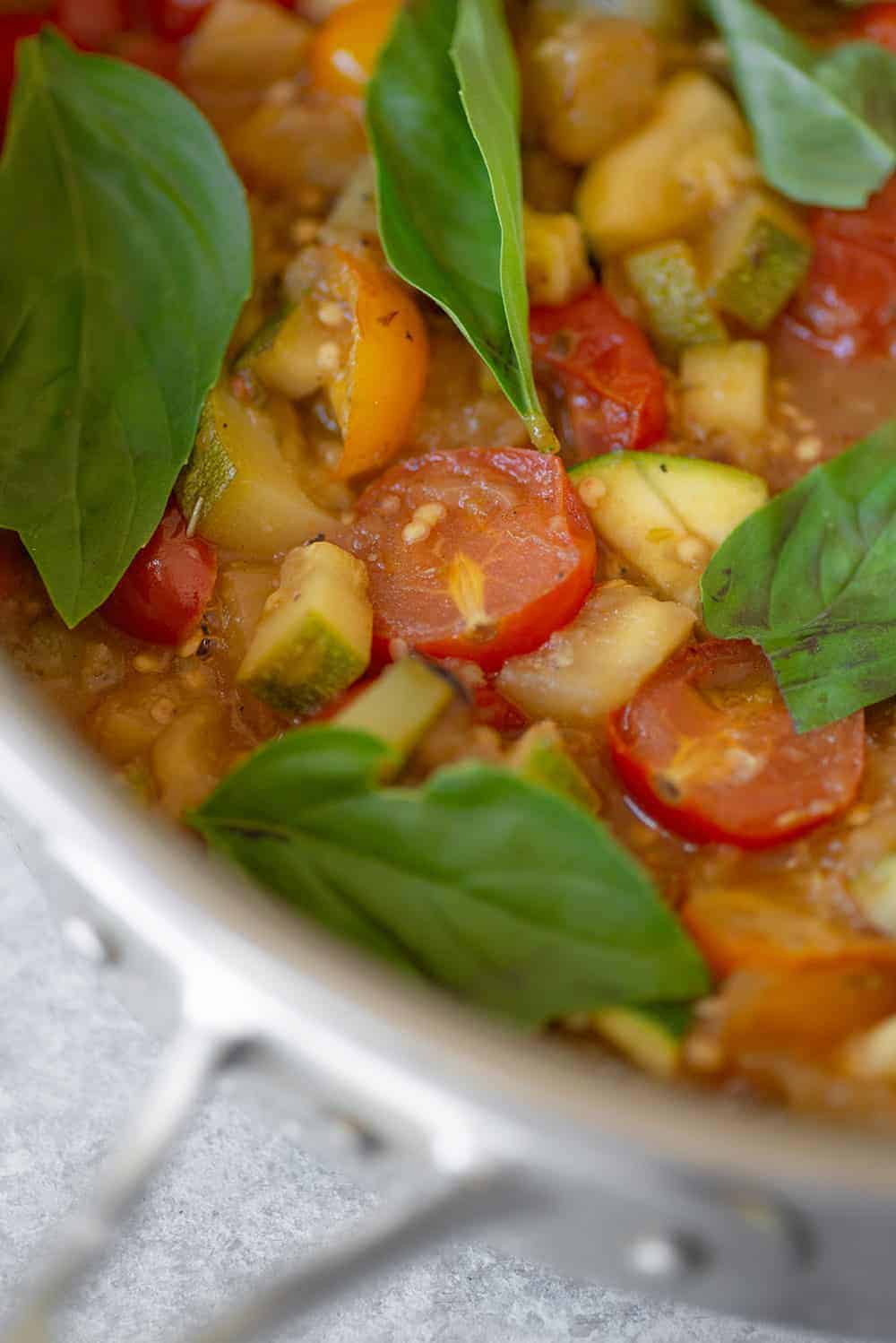 Caponata Siciliana - Lazy Cat Kitchen