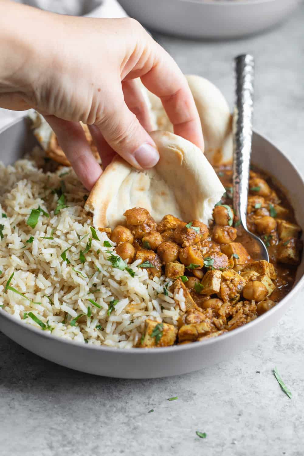 Slow Cooker Indian Butter Chickpeas