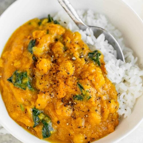 Close Up Of Curry Recipe