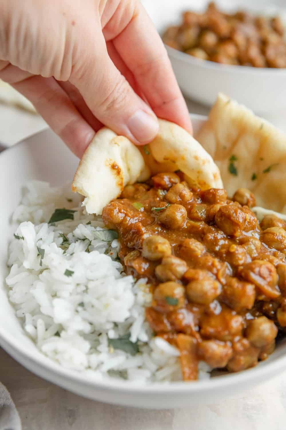 Slow Cooker Vegan Chana Masala