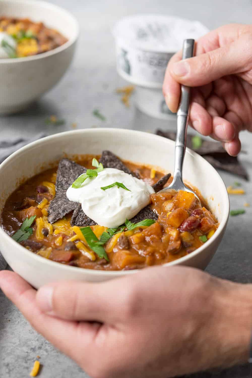 Slow Cooker Enchilada Soup