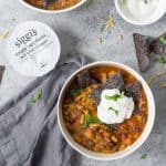 slow cooker vegetarian enchilada soup