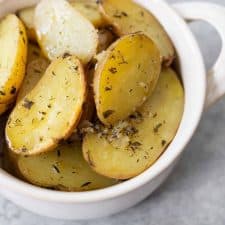 Easy Slow Cooker Potatoes • Dishing Delish