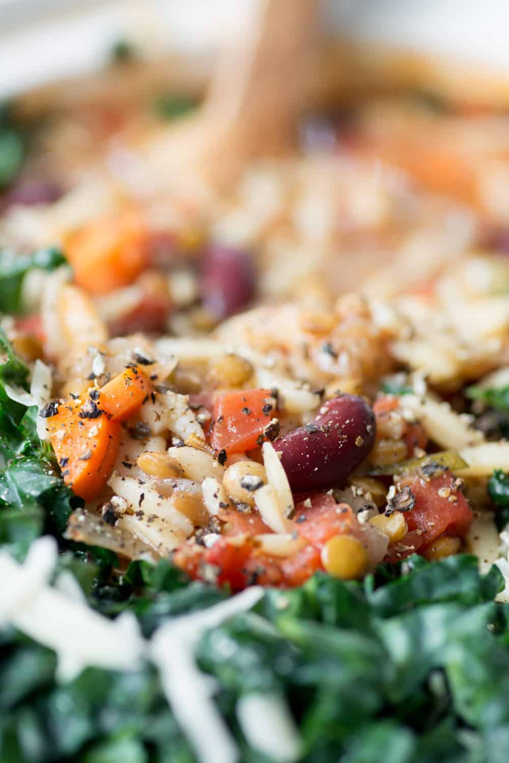 Slow Cooker Minestrone Soup 3 Soup With Lentils And Kale