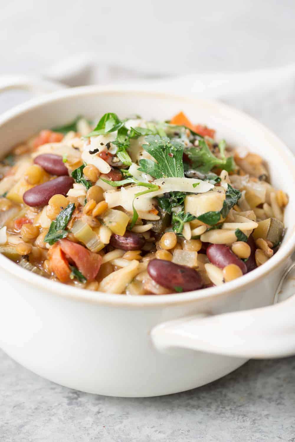 Slow Cooker Minestrone Soup 2 Slow Cooker Italian Minestrone Soup