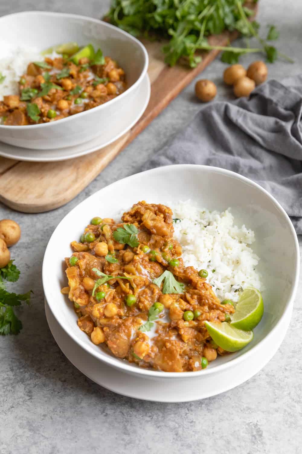 Slow Cooker Potato Curry - Delish Knowledge