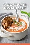 Slow Cooker Tomato Soup