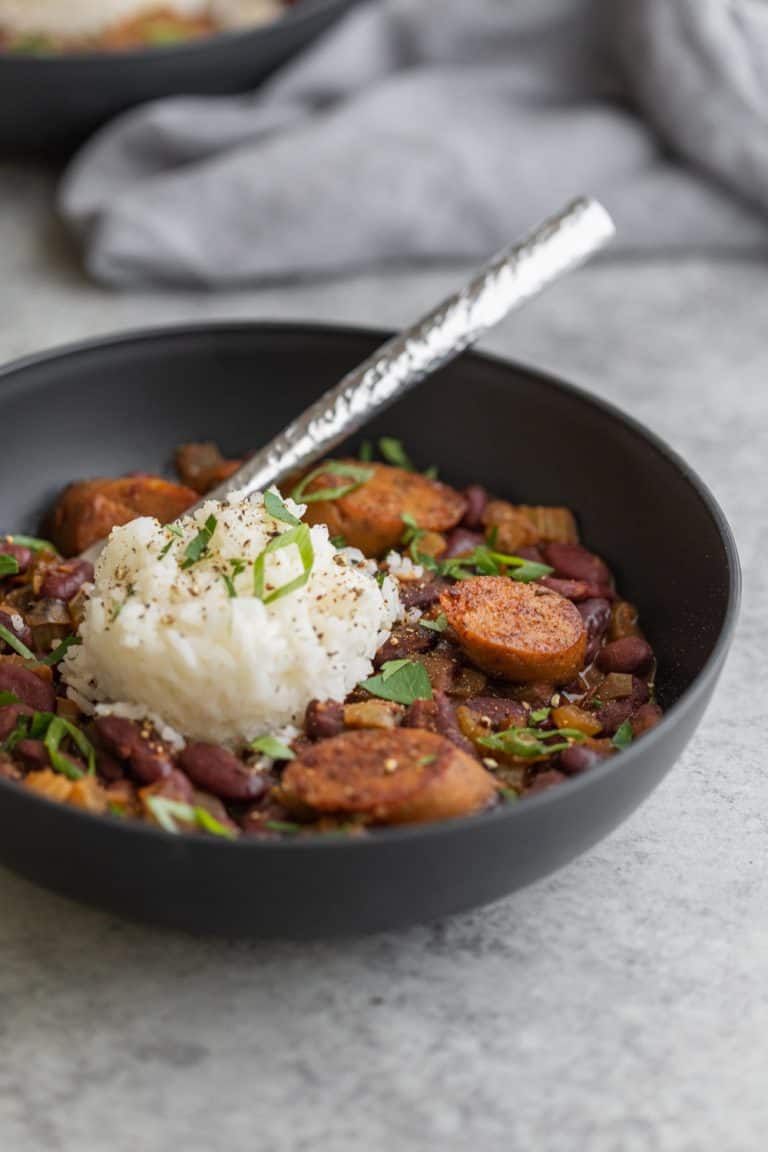 Slow Cooker Vegan Red Beans and Rice